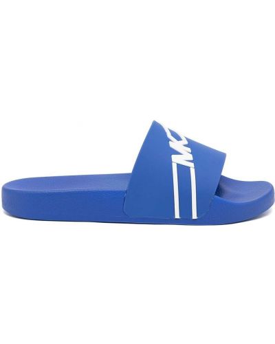 Sandalias con estampado Michael Kors azul