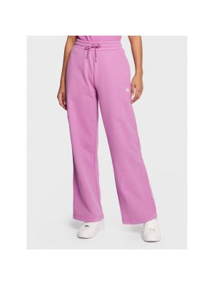 Pantaloni sport Calvin Klein Jeans roz