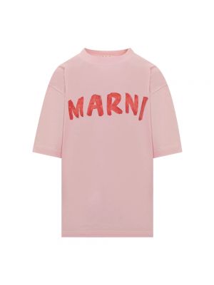 Koszulka Marni różowa