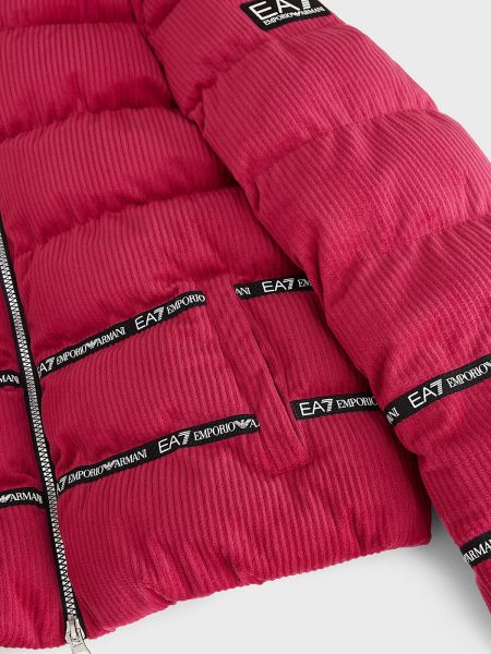 Зимова куртка Ea7, рожева