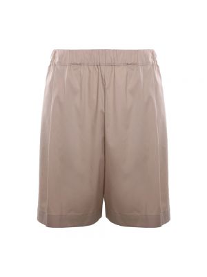 Pantalones cortos de algodón Laneus beige