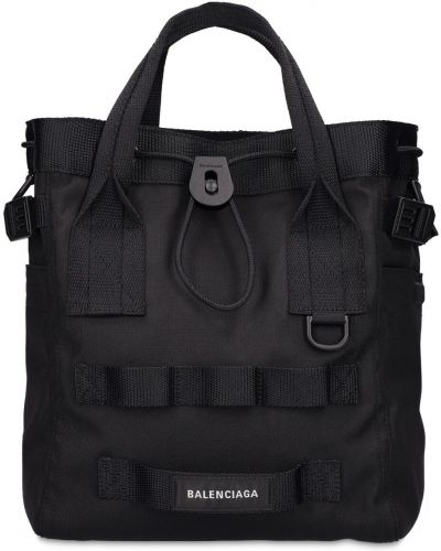 Νάιλον τσάντα shopper Balenciaga μαύρο