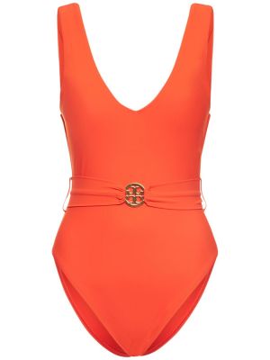 Plavky Tory Burch oranžová