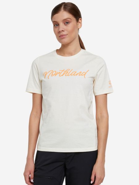 Бавовняна футболка Northland бежева