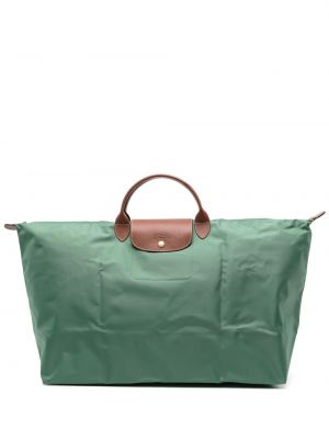 Cestovná taška Longchamp zelená