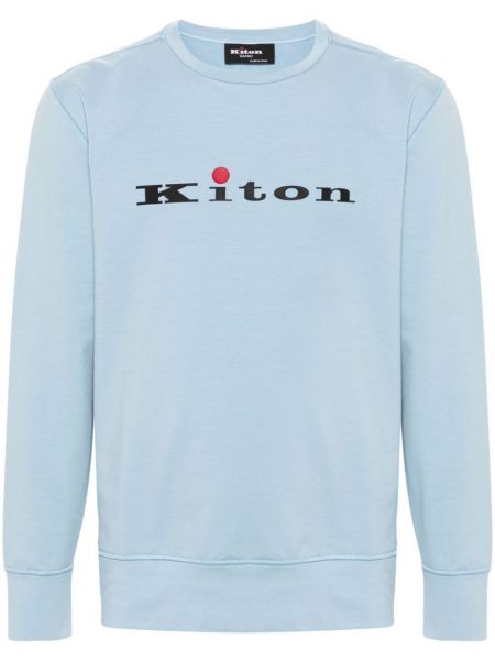 Sweatshirt Kiton blau