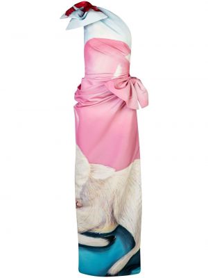 Oversize вечерна рокля с панделка Nina Ricci