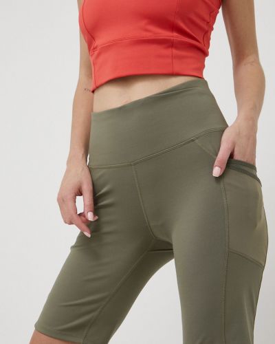 Pantaloni sport cu talie înaltă Columbia verde