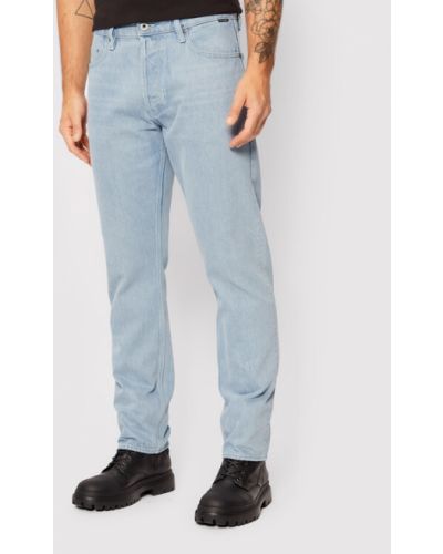 Hviezdne priliehavé džínsy s rovným strihom G-star Raw modrá