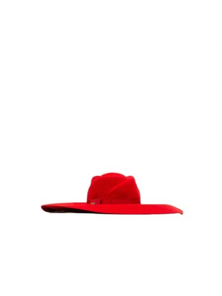 Sombrero de lana Gucci Vintage rojo