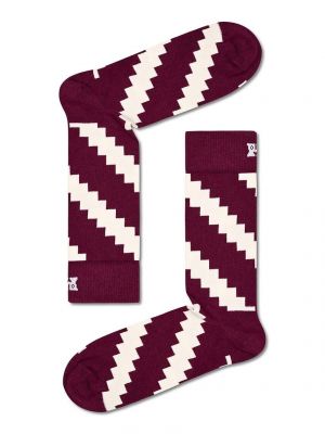 Ponožky Happy Socks vínové