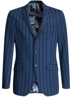 Randig blazer Etro blå