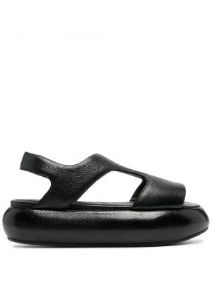 Sandale cu vârf deschis chunky Marsell negru