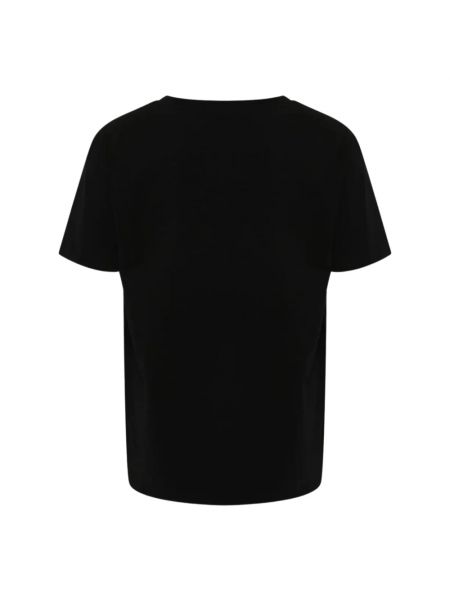 Camisa con estampado Moschino negro