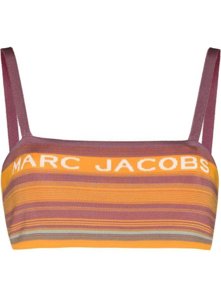 Плетен топ Marc Jacobs виолетово