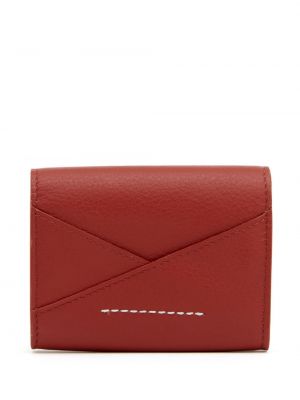 Kožená peněženka Mm6 Maison Margiela červená