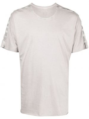 Bavlněné tričko s kulatým výstřihem Isaac Sellam Experience šedé