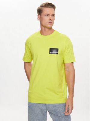 T-shirt Karl Lagerfeld Jeans giallo