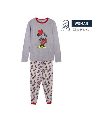 Pidžama od jersey Minnie siva