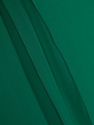 Šilkinis šalikas Alberta Ferretti žalia