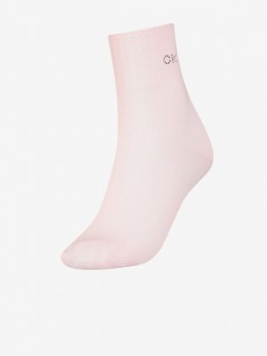 Skarpety Calvin Klein różowe