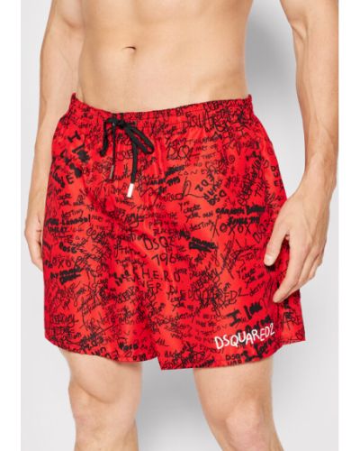 Shorts Dsquared2 Underwear, rosso