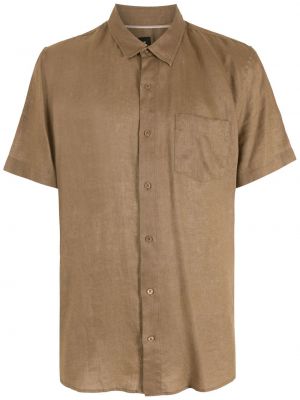 Camisa con botones Osklen marrón