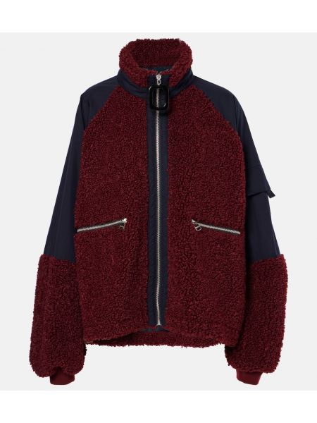 Bomber ceket Jw Anderson bordo