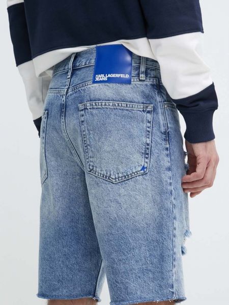 Farmer rövidnadrág Karl Lagerfeld Jeans kék