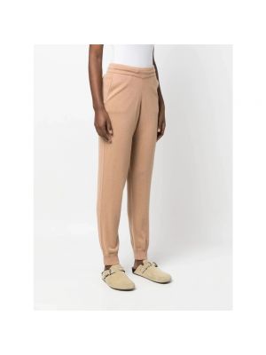 Pantalones de chándal con estampado de cachemira Sporty & Rich marrón