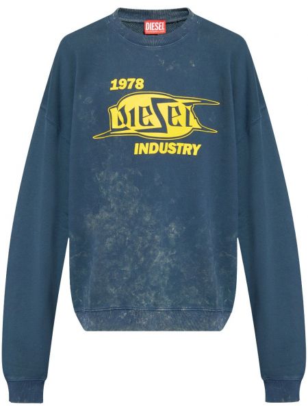 Sweatshirt Diesel blå