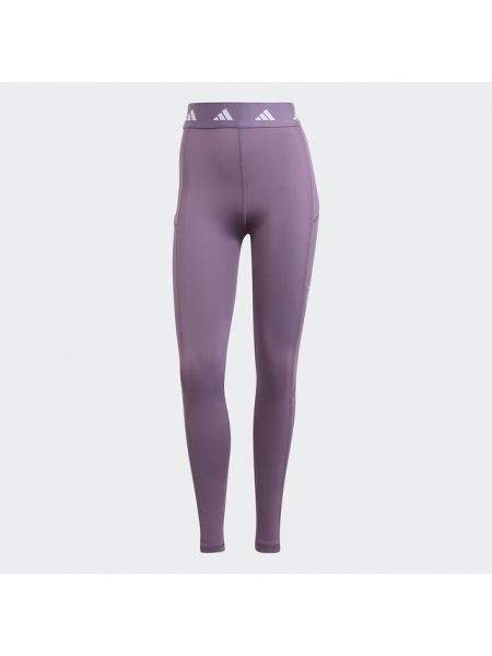Leggings con bolsillos Adidas Performance violeta