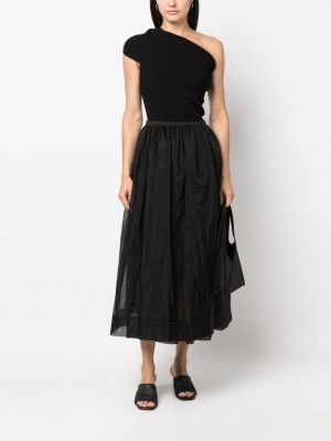 Průsvitné sukně Uma Wang černé