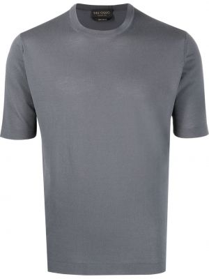 T-shirt a maniche corte Dell'oglio blu