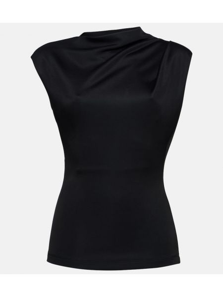 Draperet top Alexander Mcqueen sort