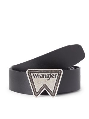 Pásek Wrangler černý