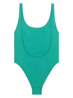 Raštuotas maudymosi kostiumėlis Sporty & Rich žalia