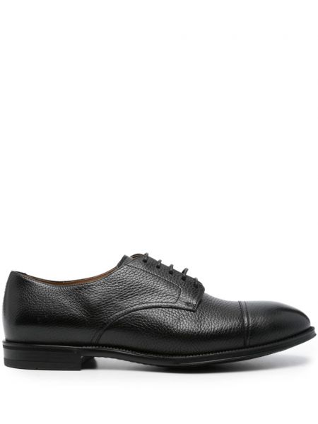 Кожени обувки в стил дерби Henderson Baracco черно