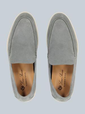 Pantofi loafer din piele de căprioară Loro Piana