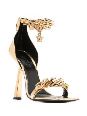Sandales Versace doré