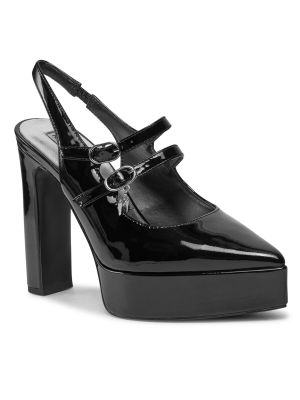 Sandales ar augstiem papēžiem Karl Lagerfeld melns