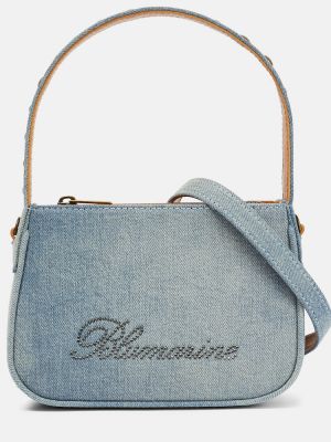 Τσάντα ώμου Blumarine μπλε