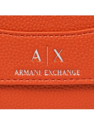 Taška přes rameno Armani Exchange oranžová