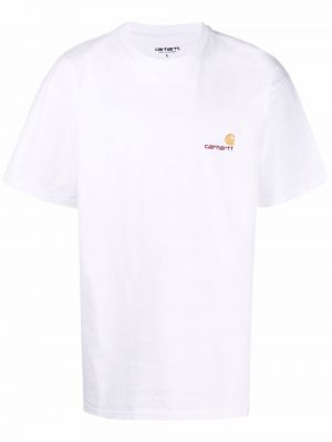 Camiseta con bordado Carhartt Wip blanco