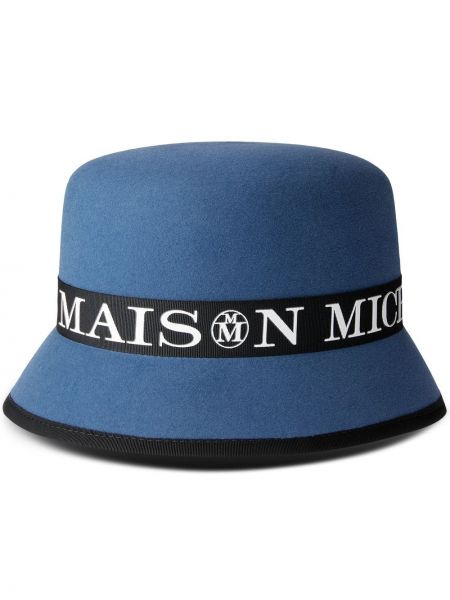 Hatt Maison Michel blå