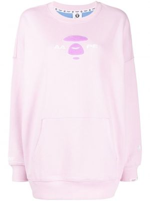 Sweatshirt mit print Aape By *a Bathing Ape® lila