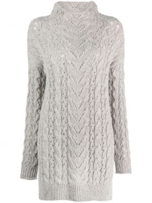 Kašmírový sveter Ralph Lauren Collection sivá