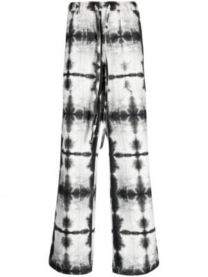 Pantaloni cu imagine cu imprimeu abstract cu croială lejeră Nahmias