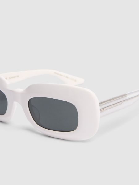 Okulary przeciwsłoneczne Khaite białe