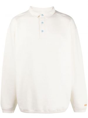 Sweatshirt mit geknöpfter aus baumwoll Levi's® weiß